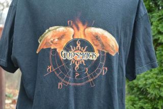 2002 GODSMACK Concert Tour (XXL) T - Shirt Sully Erna 2