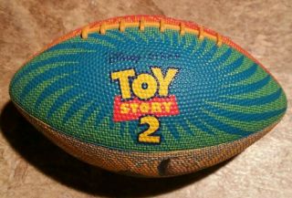 Rare Vintage Toy Story 2 Woody / Buzz Lightyear Fotoball Football Disney Pixar