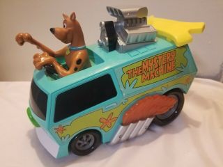 Scooby Doo Wheelie Mystery Machine Hot Rod Van With Lights Sound/toy