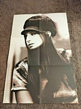 Ca 16 Barbra Joan Streisand Album Poster 33 X 22 Sepia