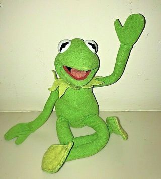 Kermit The Frog Doll - Soft - Bendable - 11 " Standing.  Photos Tell It All