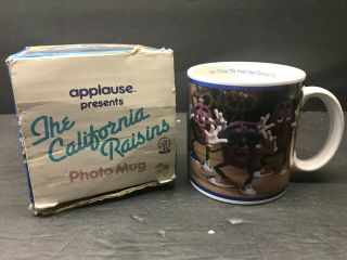 Vintage 1987 Applause The California Raisins Photo Mug Collectible Mug
