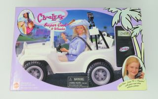 Clueless Cool 4 Wheeler Jeep With Phone Mattel 1996 90s Cher