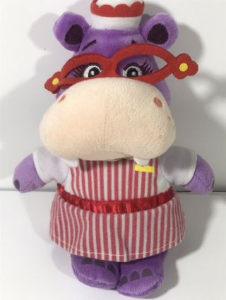Disney Doc Mcstuffins Pink Hallie Hippo Soft Plush Toy Stuffed Doll Xmas Gift 8 "