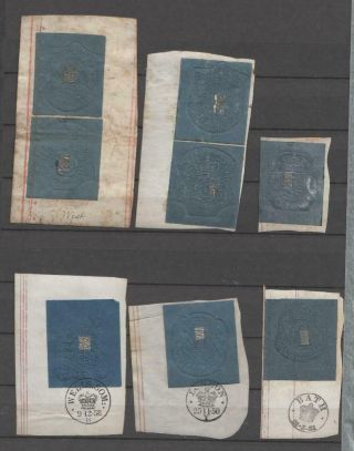 Lot 2 - Uk Revenues With Seals At The Back (2 Scans)