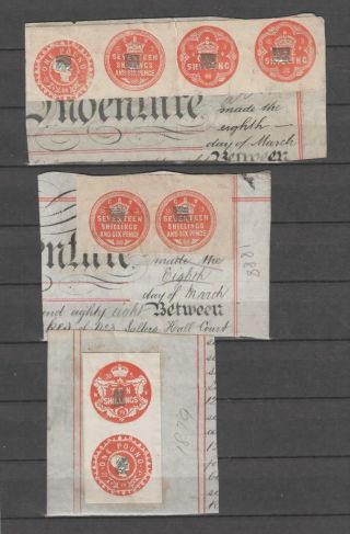 Lot 1 - Uk Revenues With Seals At The Back (2 Scans)