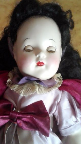 Rare 1930s 16 inch Madame Alexander Snow white doll stamped 3
