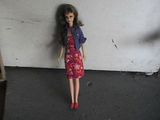Vintage Barbie - Bendable Leg Francie Doll 1965 In Vgc Pb2