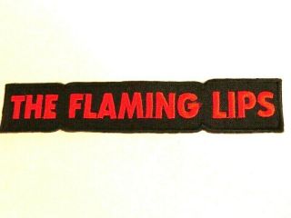 Nos Vintage 1980s The Flaming Lips Patch Psychedelic Rock Punk Alternative Band