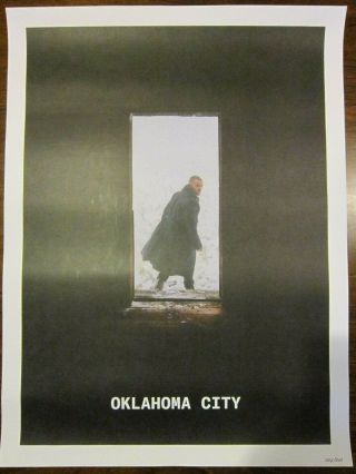 Justin Timberlake Man Of The Woods Oklahoma City Tour Limited Edition Poster