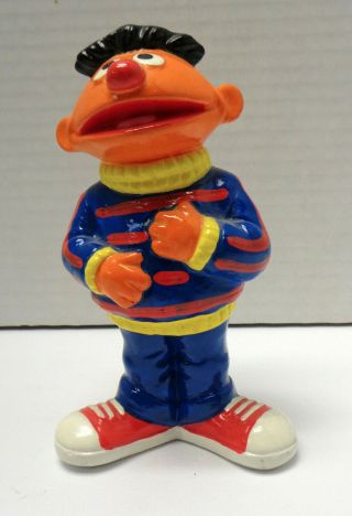 Vintage 1976 Sesame Street Muppets,  Inc.  Ernie Gorham Japan 5 " Figure