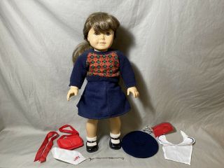 Vintage American Girl Doll Molly Mcintire Retired Pleasant Co,  Meet Outfit More