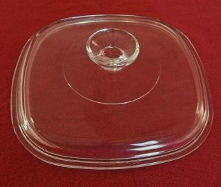 Corning Ware Replacement Clear Lid Pyrex For 9 Inch Square Casserole Lid Only