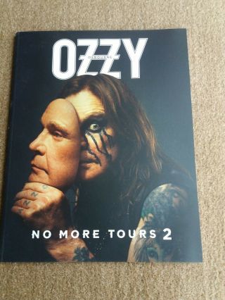 Ozzy Osbourne No More Tours 2 Tour Book (rare)