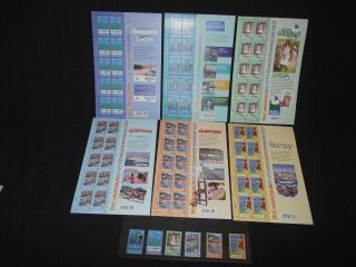 Guernsey 2003 Europa (poster Art) Set In Unmounted Sheets Of 10,  Single Set