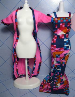 Barbie Doll Vintage Superstar 1980s Fashion Change - Abouts Matching Jacket Dress