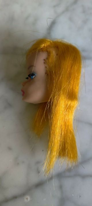 VINTAGE 1966 High COLOR MAGIC Barbie Doll HEAD ONLY for Reroot or TLC Display 2