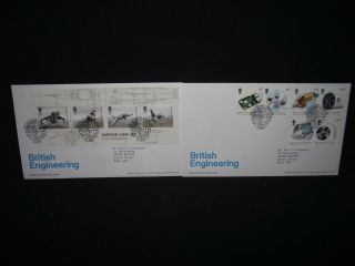 Gb First Day Covers 2019 British Engineering Set Of 2.  London Sw1 Cancels.