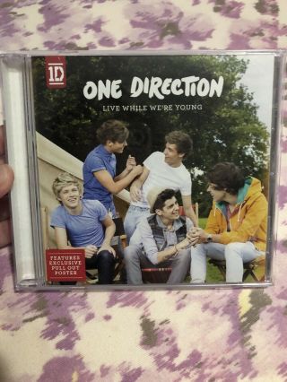 One Direction Live While We’re Young Cd Walmart Exclusive 2012 1d Harry Niall