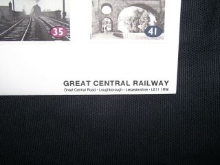 GB first day cover 1994 The Age of Steam with special cancel on official cover 3