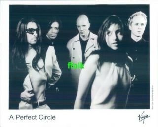 Press Photo: A Perfect Circle 8x10 B&w 2000