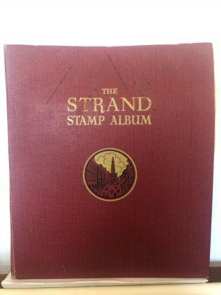 The Strand Stamp Album 1951 Containing 250 Pages Of Old Vintage World Stamps