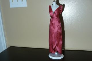 Franklin Princess Diana Vinyl 16 Inch Doll Fuschia Gown