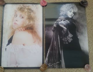 2 Stevie Nicks Poster By Herbert W.  Worthington Iii [1980s]