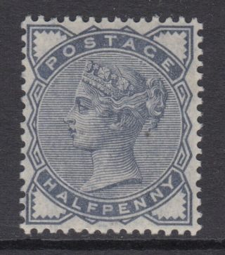 Sg 187 1/2d Blue In Post Office Fresh Unmounted.