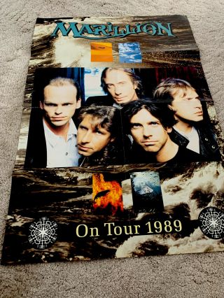 Marillion Seasons End Tour Programme Poster