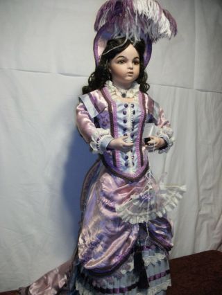 Michiko 36 " Porcelain Doll By Mary Brenner