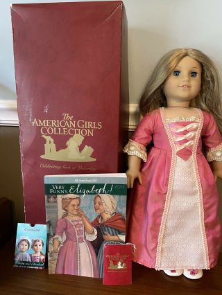 American Girl Doll Meet Elizabeth,  Box,  Book
