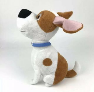Toy Factory The Secret Life Of Pets Max Dog 11 " Plush Puppy White Brown