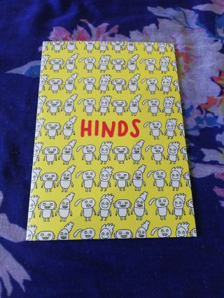 Hinds (deers) Very Rare Fanzine From 2016 Leave Me Alone Era