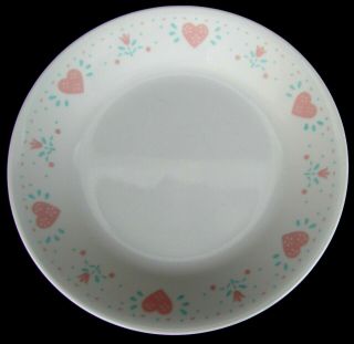 Set Of 6 Corelle Forever Yours Bread Plates 6 3/4 "