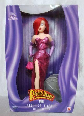 Jessica Rabbit Doll Disney Special Edition 1999 Who Framed Roger Rabbit Red Hair