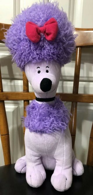Kohls Cares For Kids Cleo 12” Plush Purple Poodle From Clifford The Big Red Dog