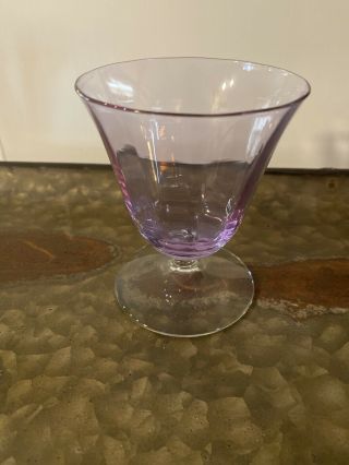 Fostoria Wisteria Fairfax 3.  5” Oyster/ Cocktail Glass