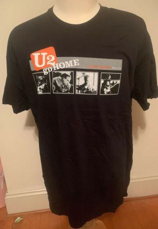 Tour T Shirt U2 Go Home Slane Castle Mens Xxl Cotton American Apparel Nwot