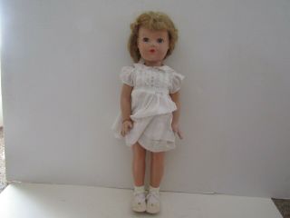 Vintage Doll Composition Head 27 Inch Little Lady / Ann Shirley Effanbee
