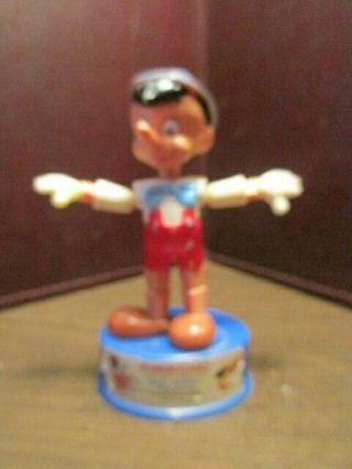 Vintage Walt Disney - Pinocchio - String Puppet Push - Hong Kong - Kohner Bros.