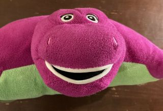 Barney The Purple Dinosaur 16” Plush Pillow Pet 2