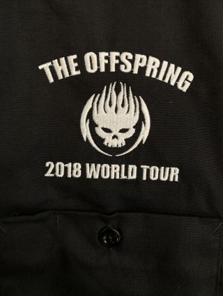 The Offspring Dickies Work Shirt Size L