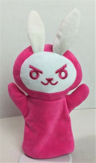 Overwatch D.  Va Pink Hand Puppet Rabbit Bunny Loose Threads 20h