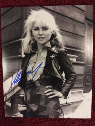 Deborah Harry,  Blondie,  Signed Photo W/coa