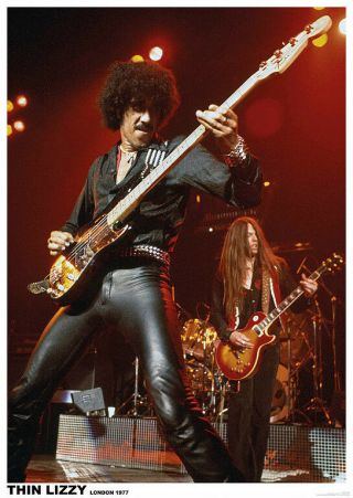 Thin Lizzy Live In London Poster