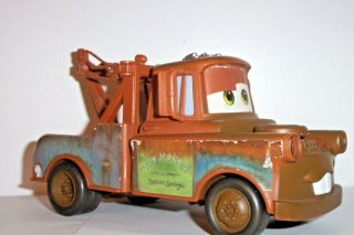 Disney Pixar Cars Talking Mater Tow Truck Mattel Lights & Sounds Tested/works