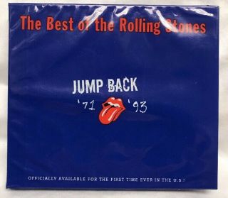Jump Back: The Best Of The Rolling Stones (1971 - 1993) Music Cd