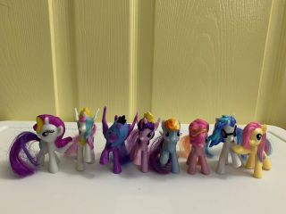 My Little Pony G4 Mcdonalds Toys Princess Luna Celestial Dj Pon Rarity
