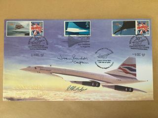 Concorde,  Queen Of The Skies.  Signed By Richard Routledge And Jeremy Randall.